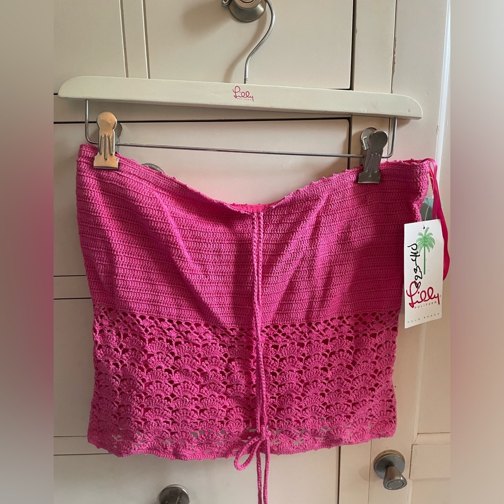 lilly pulitzer crochet cindy halter